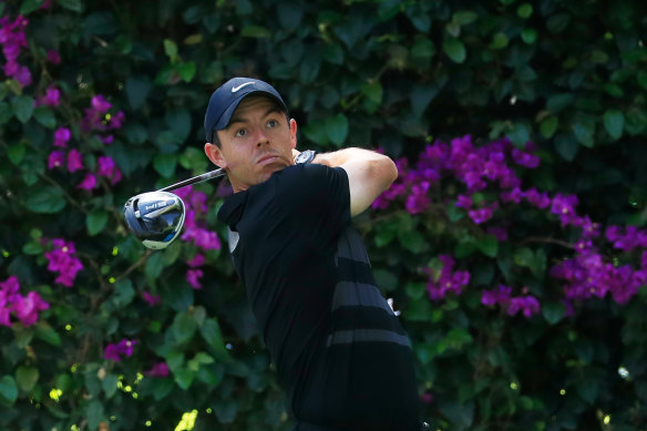 Rory McIlroy is in the lead in Mexico City.