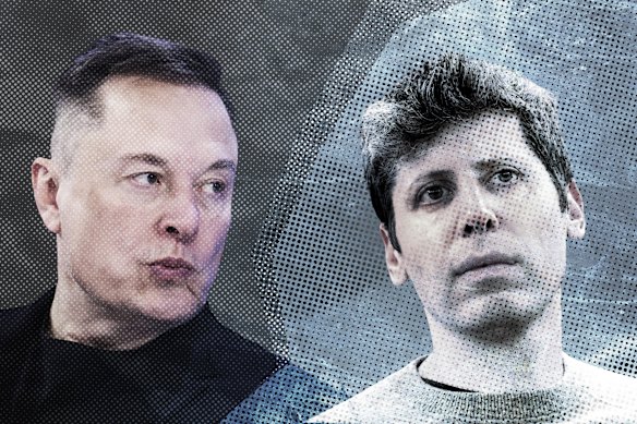 Elon Musk and Sam Altman.