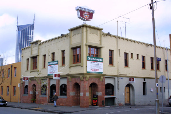 The John Curtin Hotel on the edge of the CBD.