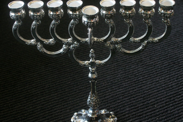Hanukkah is the time to light the menorah, over eight nights. 