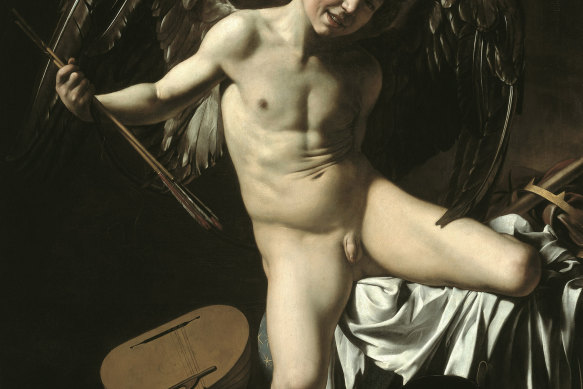 Mr Vickery included an image of Caravaggio’s <i>Amor Vincit Omnia </i> (Love is Triumphant) in a letter to one of his associates.