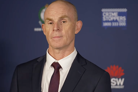 Strikeforce Raptor’s Detective Inspector Brad Abdy.