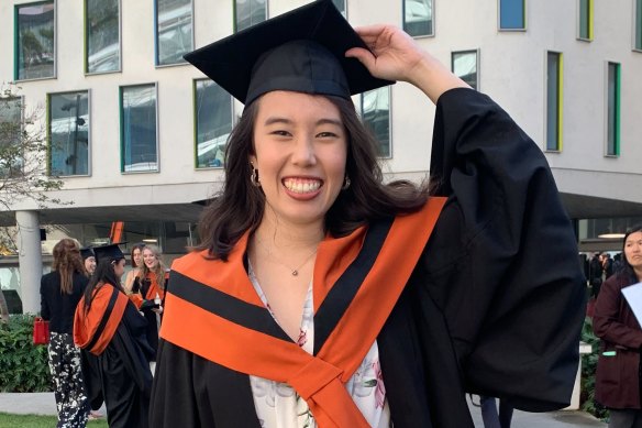 “Take every opportunity”: Laura Chung graduated from UTS with a BA in journalism and social political science in 2018.