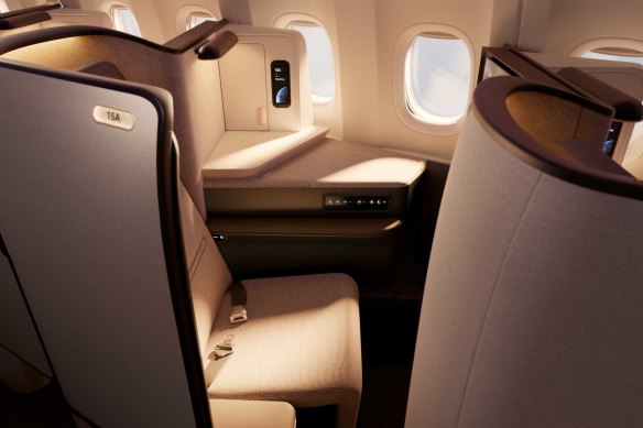 Instantly adjust lighting and seat position with new presets for dining, sleeping, take-off and more.