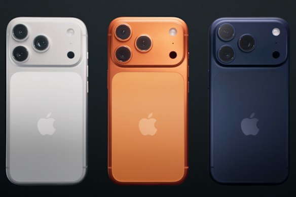 The iPhone 17 Pro has a new design, with an aluminium unibody.
