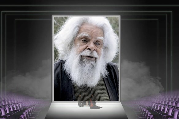 Uncle Jack Charles, patron of the Green Room Awards Association.