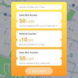 DiDi has been offering huge discounts to its riders ahead of its Perth launch.