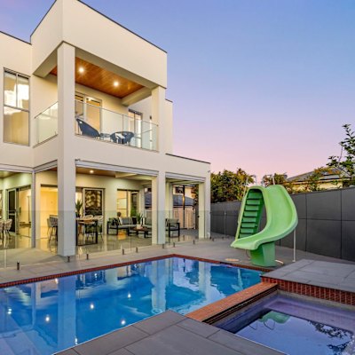 ‘The whole package’: Family shells out for luxury home with waterslide, cricket pitch and cinema