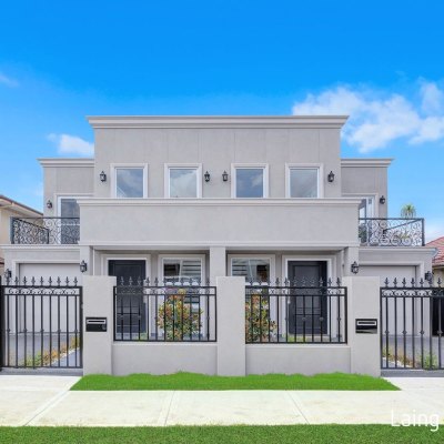 They’re in between a house and a unit, and they’re going up everywhere