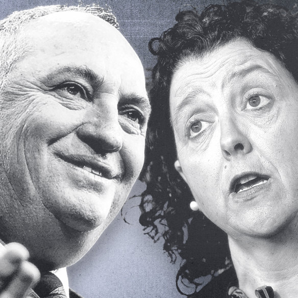 Monique Ryan and Barnaby Joyce agree on Julian Assange and not much else.