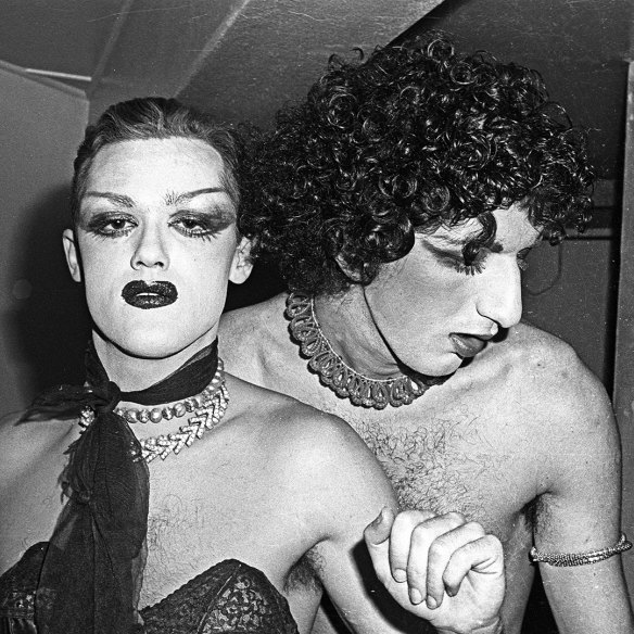 Doris Fish and Danny Abood in Sylvia and the Synthetics.