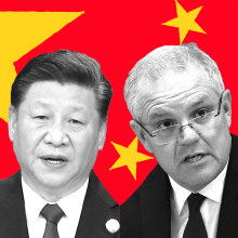 Australia may be overplaying the China card. 