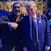 Jai Opetaia poses for a photo with Donald Trump.
