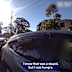 A Queensland driver was slapped with a hefty fine for allegedly steering with his knees while buttering a bagel.