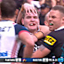 Liam Martin’s sledge was caught on camera.