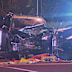 The two cars collided in Adelaide’s south on Tuesday night.