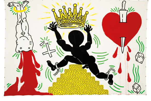 Review: Keith Haring/Jean-Michael Basquiat: Crossing Lines