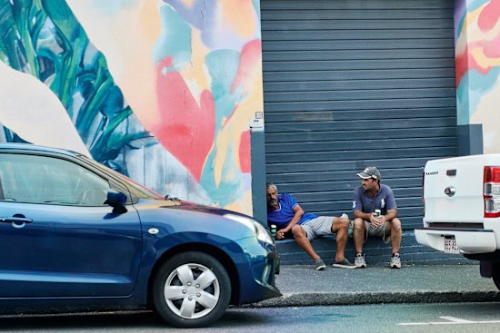 Street life in Fortitude Valley, December 2025.