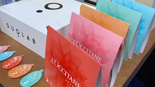 Duolab can create 15 different skin care mixtures depending on what pods you insert.