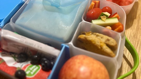 School and kindy lunchbox story