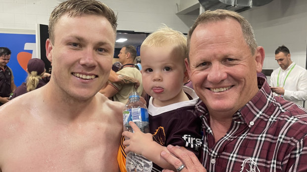 The other father-son combo taking the NRL finals series by storm