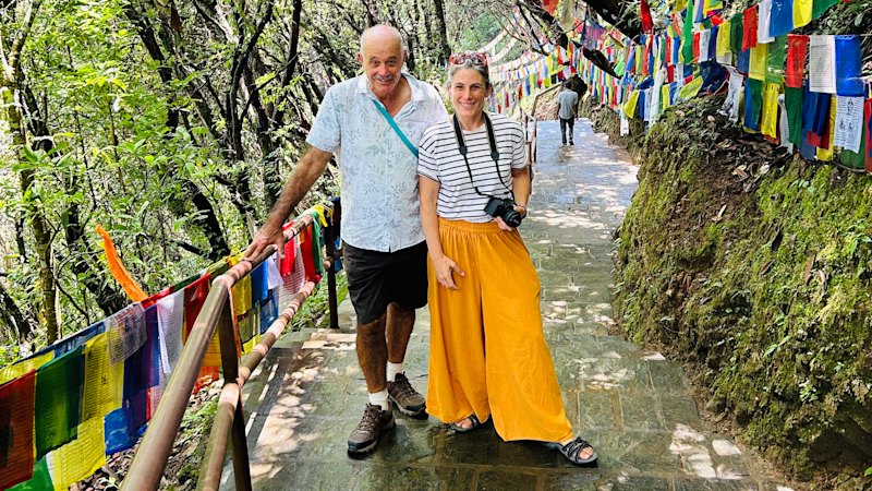 I left my husband and kids at home to go trekking with my dad. It changed our relationship