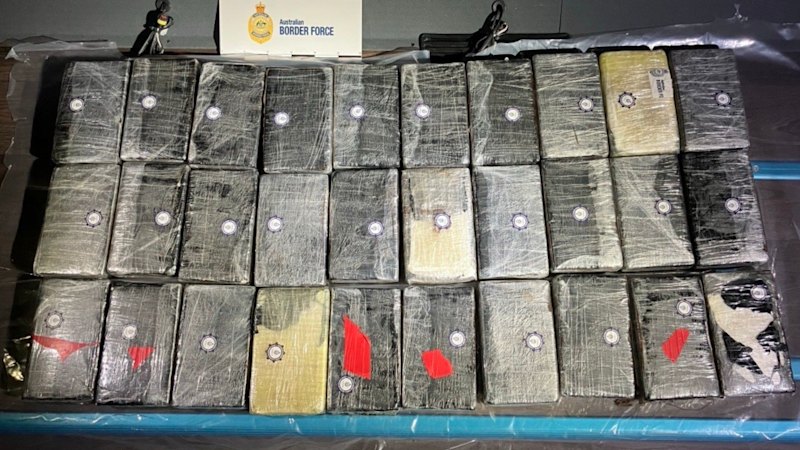 Border Force uncover 34kg of cocaine in Fremantle bus search