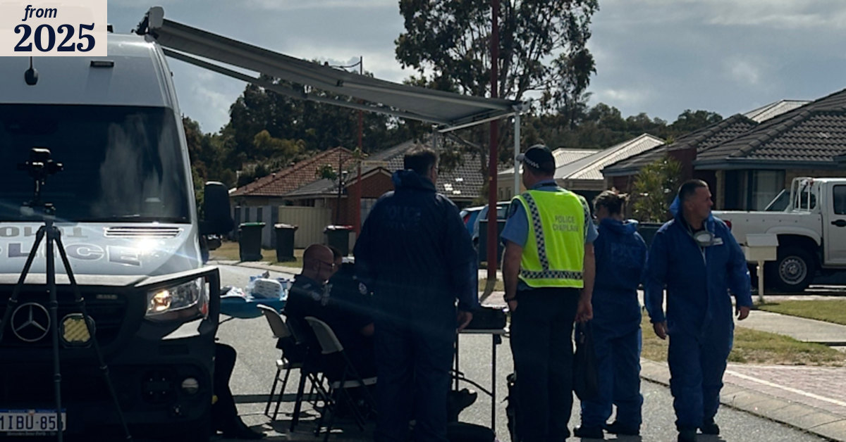 Woman in hospital after baby found dead at Perth house