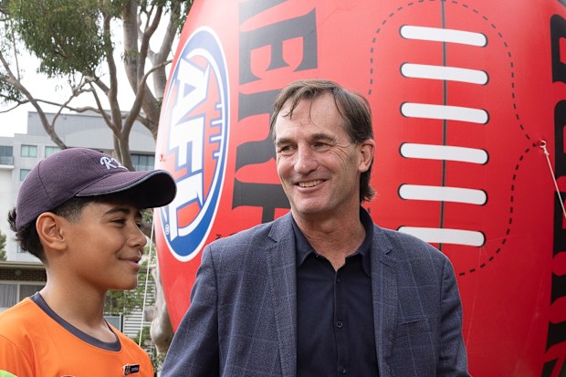 AFL CEO Andrew Dillon in Sydney for Opening Round.
