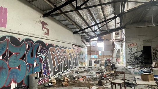 Pictures inside the old Cancer Council building, one of Melbourne’s worst eyesores.