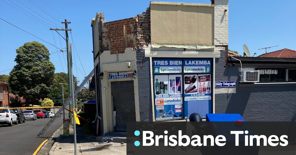 Lakemba corner store building at risk of collapse after car crash - Vimarsana News