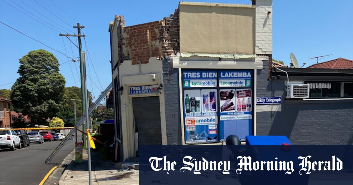 Lakemba corner store building at risk of collapse after car crash - Vimarsana News