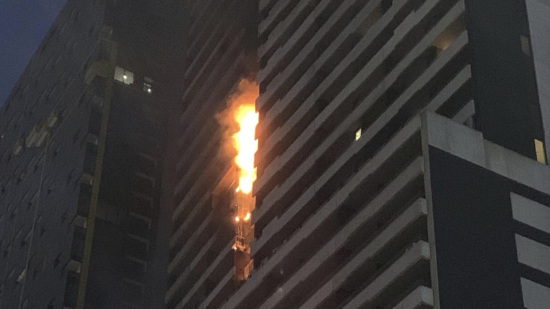 Cigarette Blamed For Fire That Tore Through Cbd Apartment Block