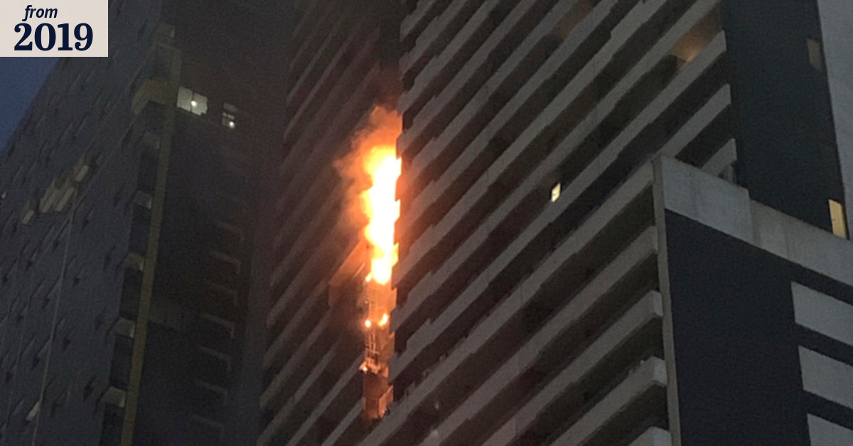Cigarette blamed for fire that tore through CBD apartment block