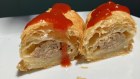 Sausage roll from Ganache patisserie at Castlecrag.