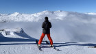 The vista from the Weisshorn in Arosa Lenzerheide, eastern Switzerland.