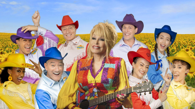Dolly Parton features on The Wiggles new country album.