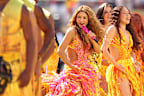 Shakira at the World Cup half-time show because... well, why the hell not. 