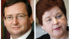 Harsh judgment: Federal Court justices Ian Jackman and Kathleen Farrell.