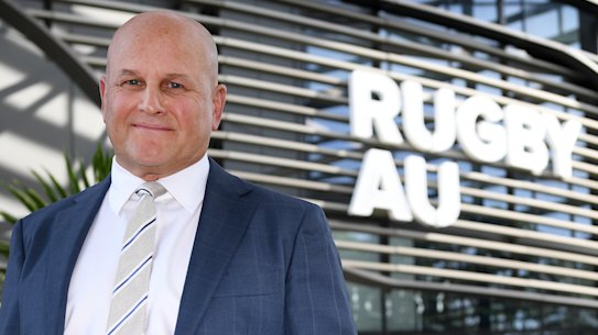 Rugby Australia interim CEO Rob Clarke.