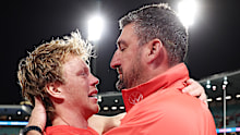 Callum Mills and Dean Cox.