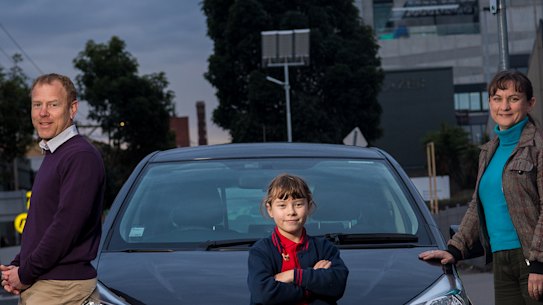 The Lawrence don't own a car, instead using GoGet when they need a vehicle.