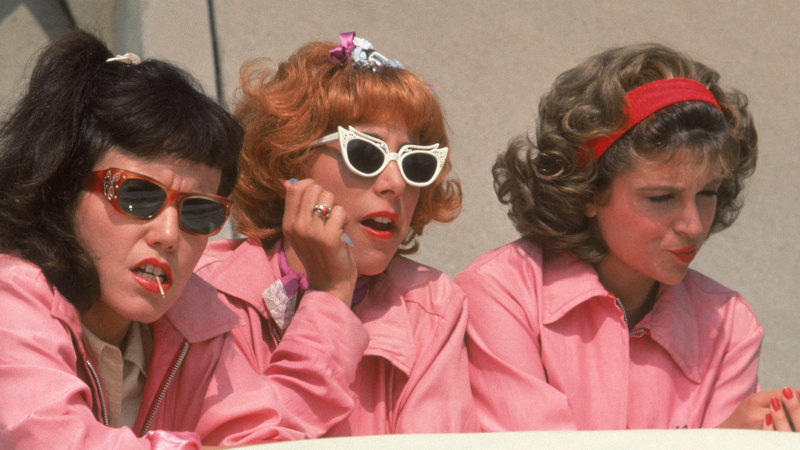Pink Ladies Jacket from Grease 2 In Europe