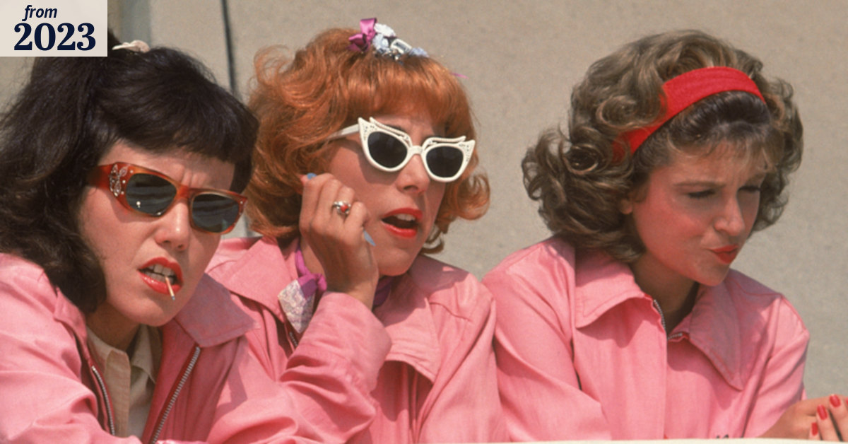 how did the pink ladies dress As Grease reboots with Grease: Rise of Ladies, Lorna Luft remembers being an original Pink Lady _okendo:syndication_key:CL132013003