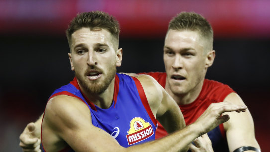 Moving forward? Marcus Bontempelli is open to a stint up front.