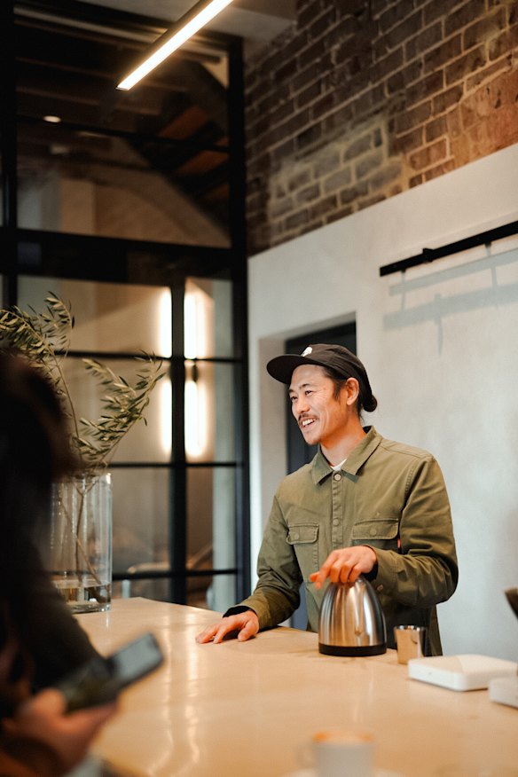Takumi Sakamoto, owner of Headlands at Summer Hill.