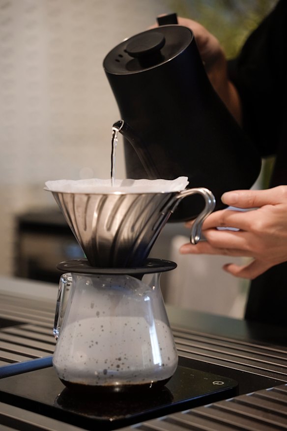 Filter coffee. 
