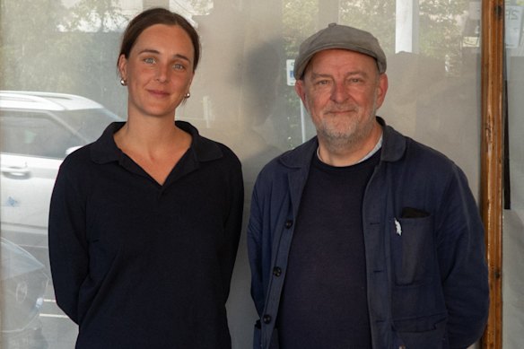 Bar Carnation owner Audrey Shaw with Gerald’s Bar co-owner Gerald Diffey.