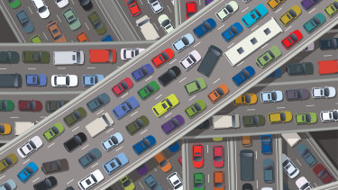 Even the flashiest electric and driverless cars won’t solve the problem that there’s just too many cars on the road.