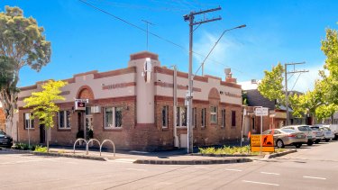 The Leinster Arms on Gold and Hotham streets, Collingwood.